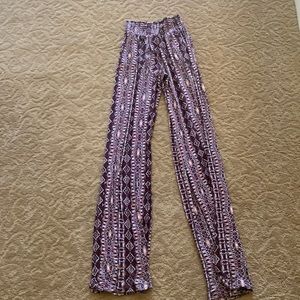 Mossimo Supply Co. Patterned Stretch Pants